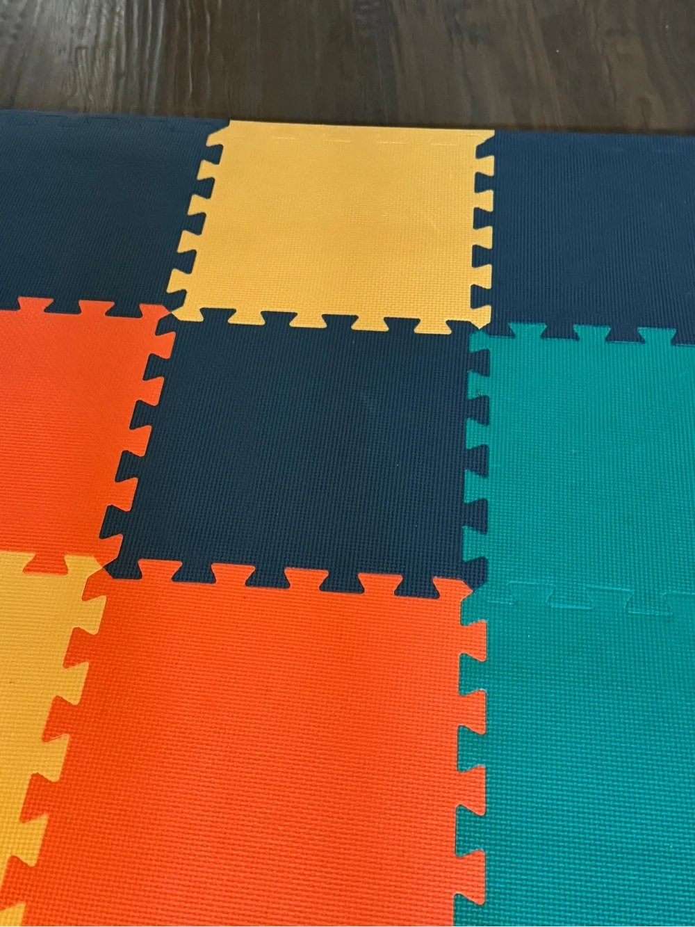 Baby Play Mat, Comfortable Playtime Mat – Portable Foam Floor Tiles 16 tiles